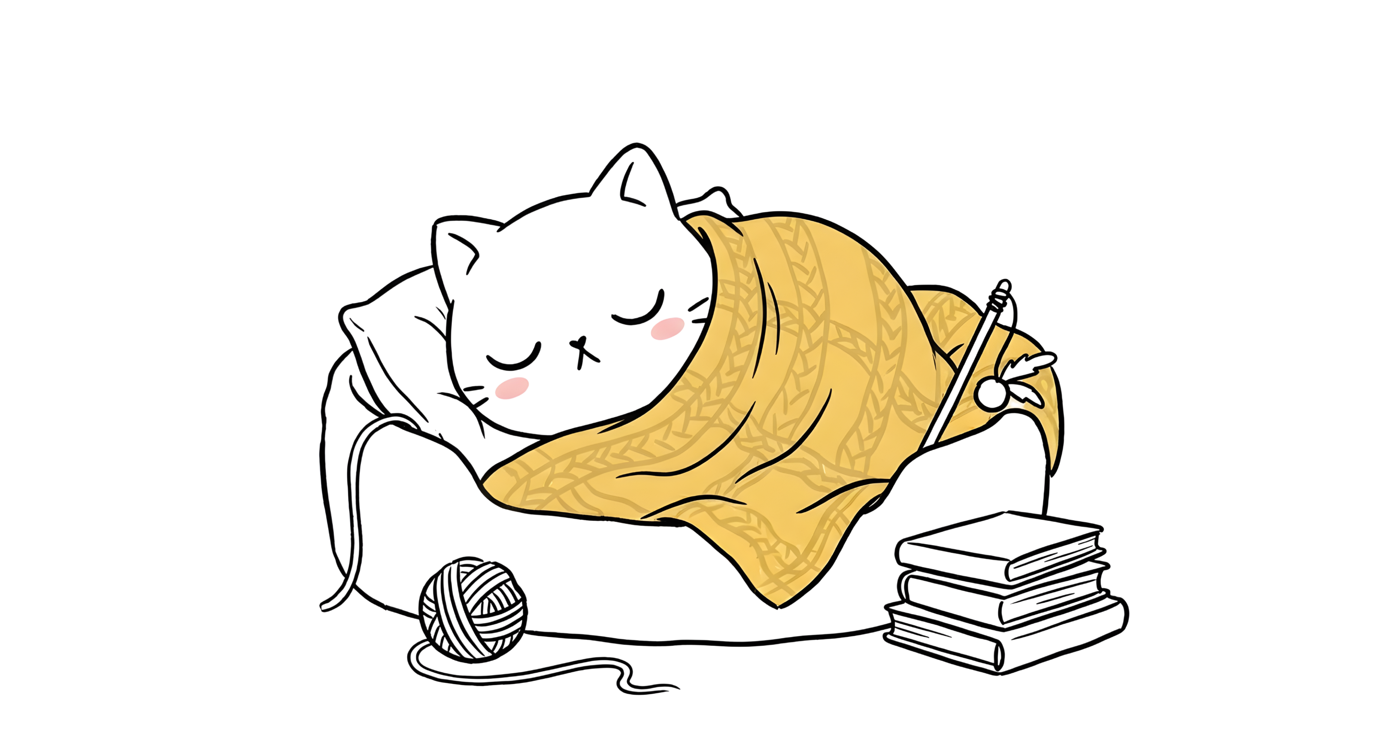 Sleeping cat